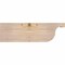 Ekena Millwork Del Monte Smooth Rafter Tail, Douglas Fir, 5 1/2"W x 10"H x 32"L RFT06X10X32DEL00SDF - alternate 2